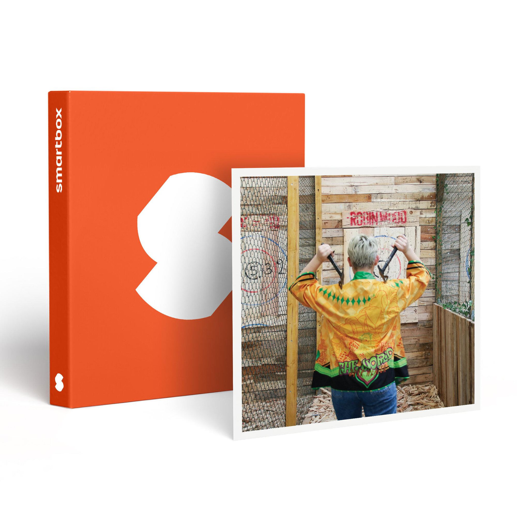 Smartbox Session de lancer de hache pendant 1h près de paris - coffret cadeau sport & aventure