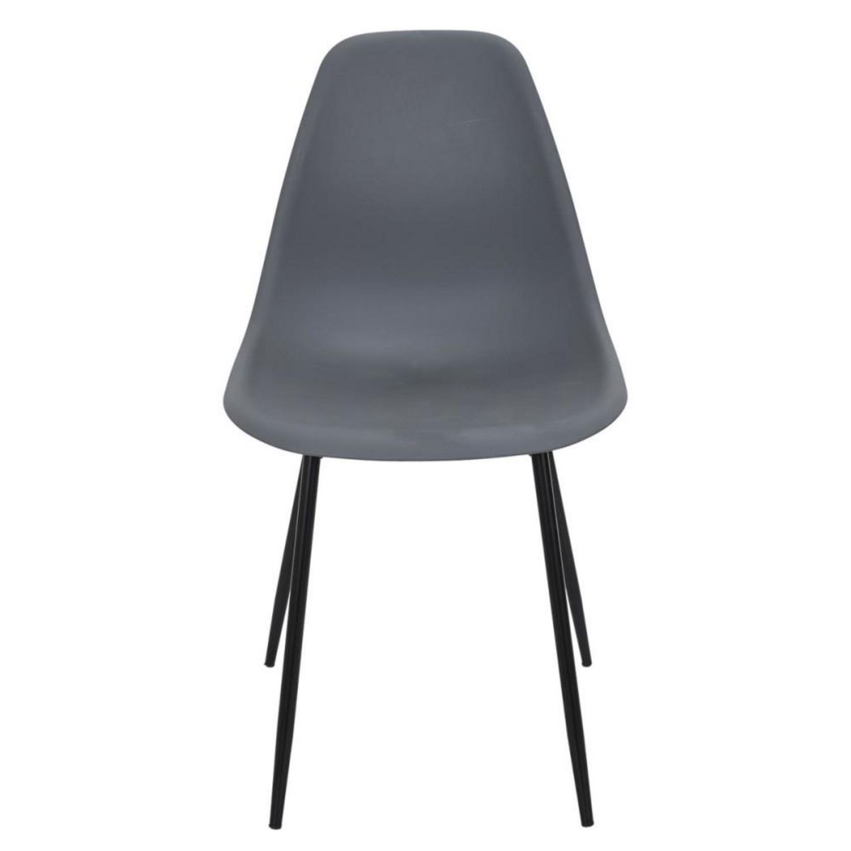 The Home Deco Factory Chaise GUSTAV grise