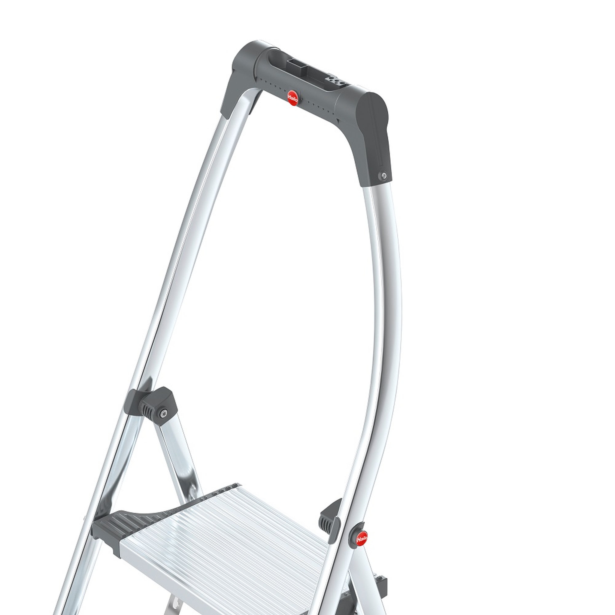 Voir la diapositive 5 : HAILO Marchepied 3 marches pliable 3m en aluminium - LIVINGSTEP PLUS