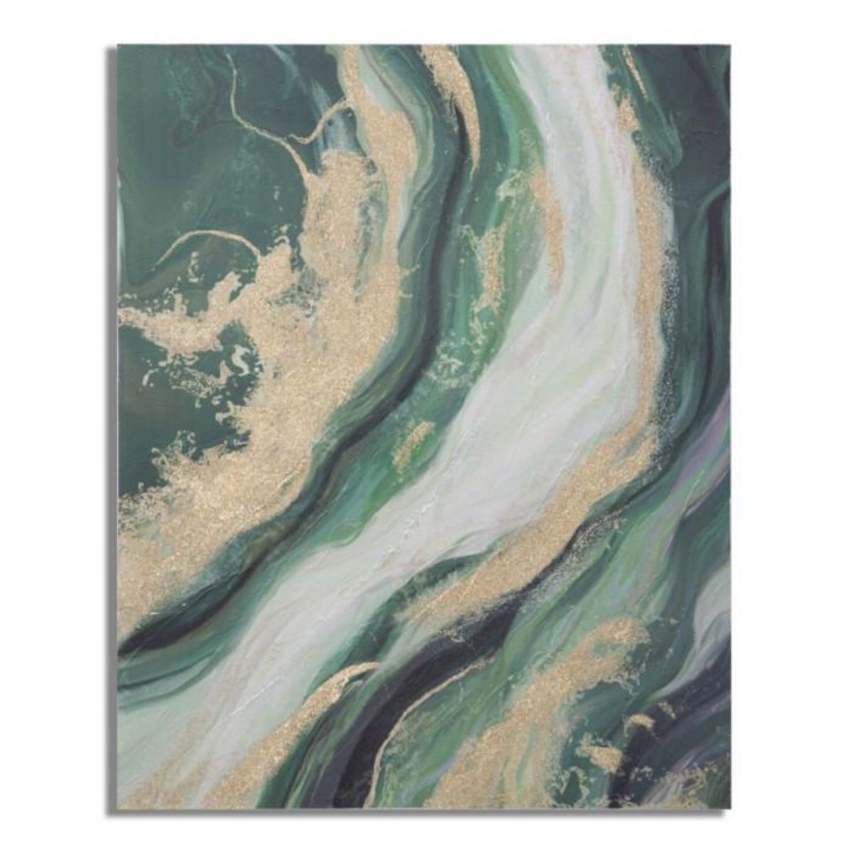 Paris Prix Toile Peinture Déco  Greenery  80x100cm Multicolore