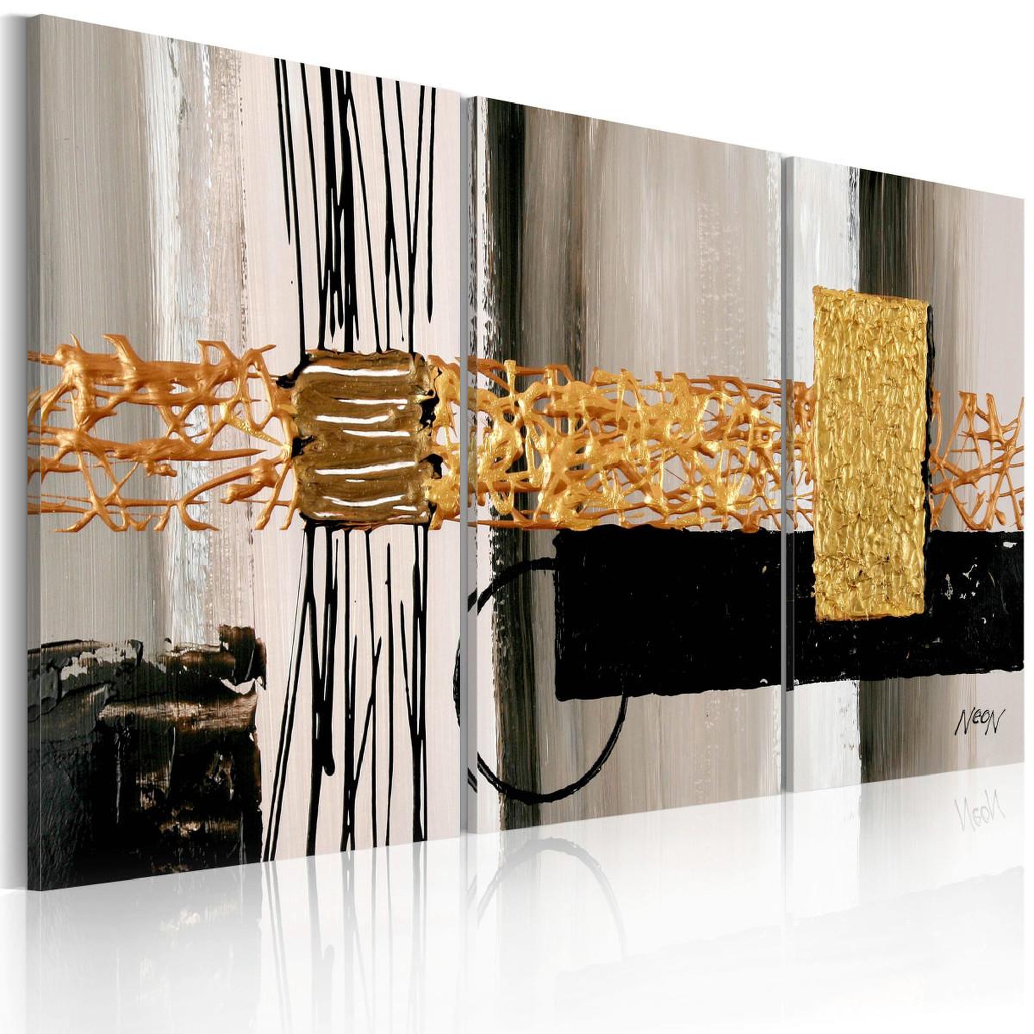 Voir la diapositive 1 : Paris Prix Tableau Peint à la Main  Animation  60x120cm