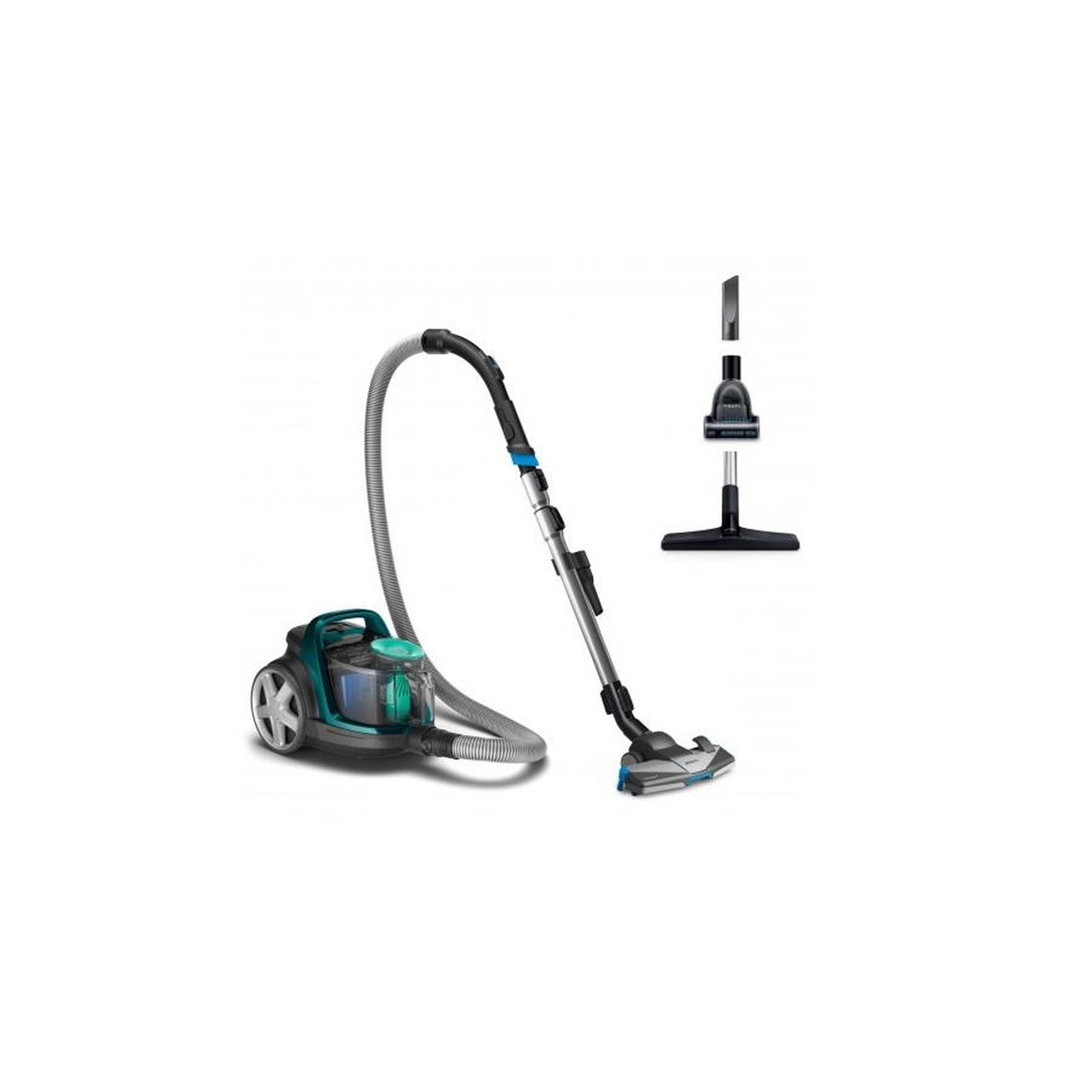 Philips Aspirateur sans sac 76db vert - fc9555/09