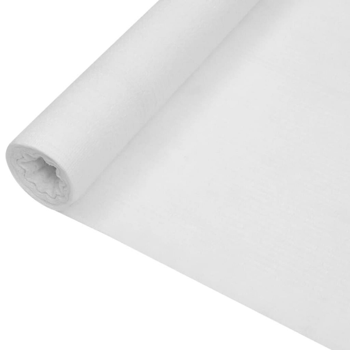 VIDAXL Filet brise-vue Blanc 3,6x10 m PEHD 195 g/m^2