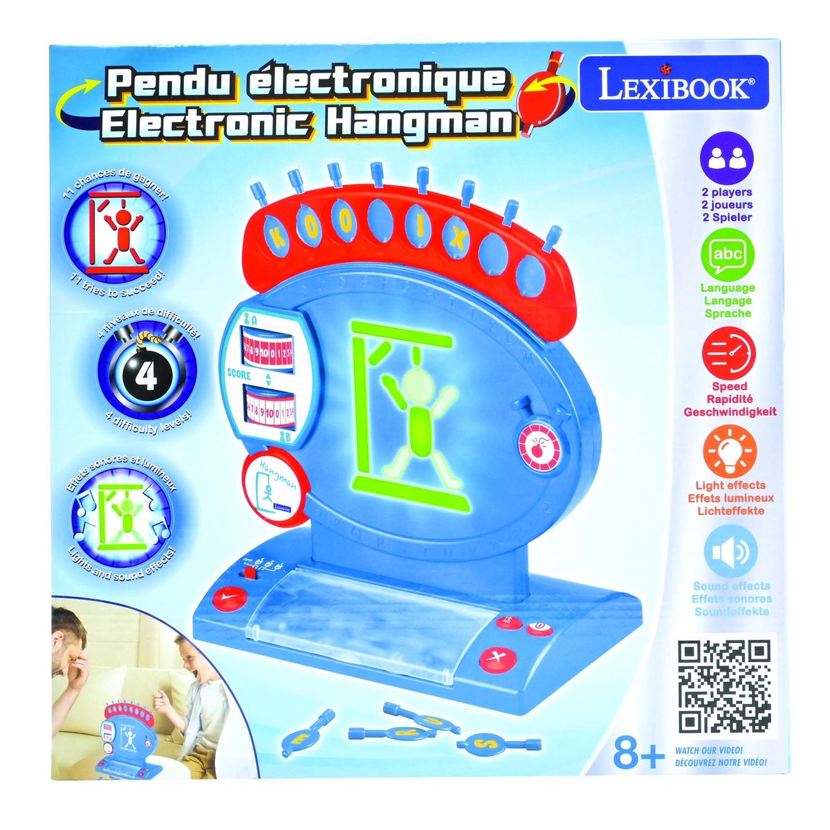 Lexibook Jeu du Pendu électronique