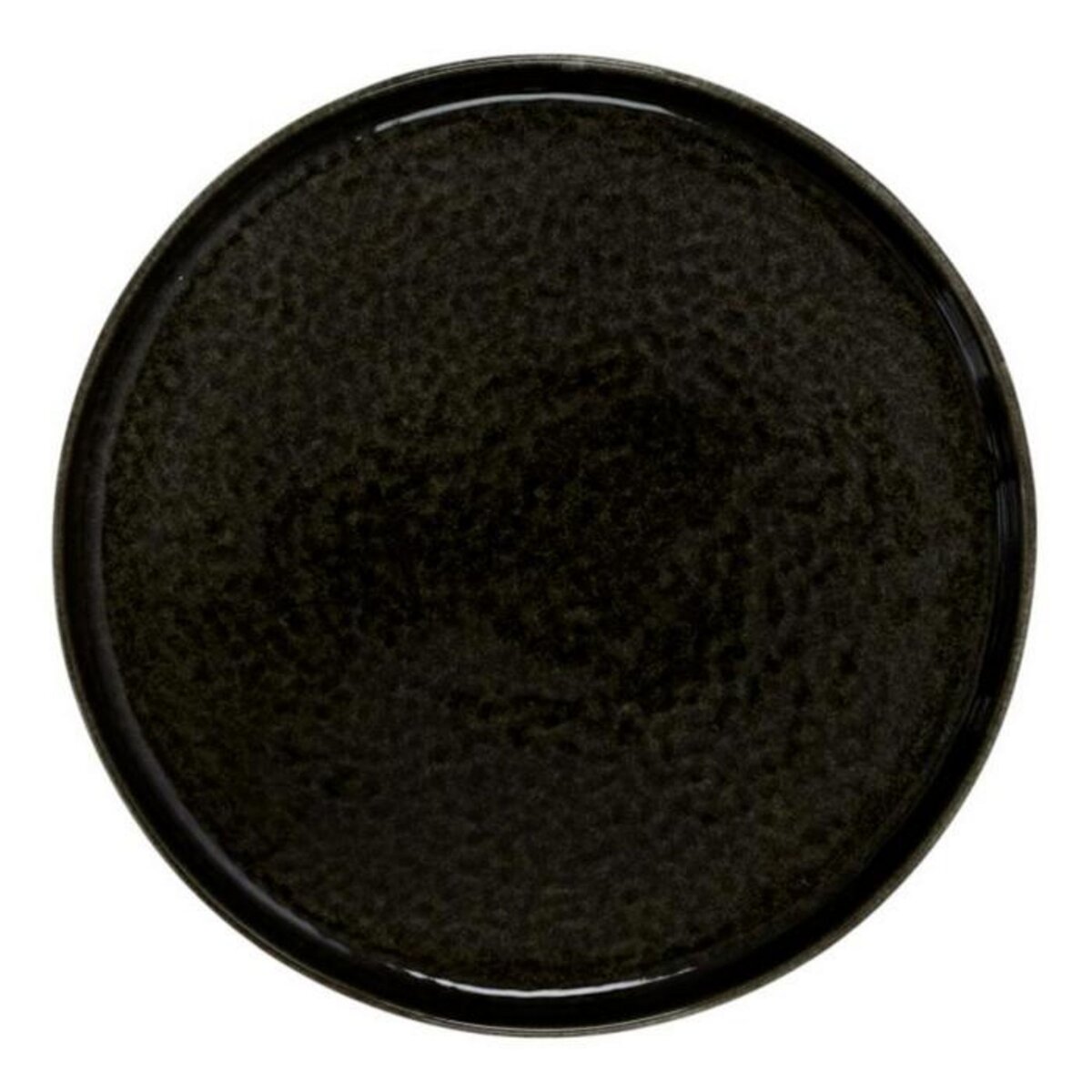 Paris Prix Lot de 6 Assiettes à Dessert  Gancia  20cm Noir