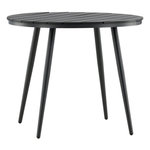 Paris Prix Table de Jardin Ronde  Break  90cm Noir