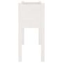 Voir la diapositive 5 : VIDAXL Jardinieres 2 pcs Blanc 70x31x70 cm Bois de pin massif