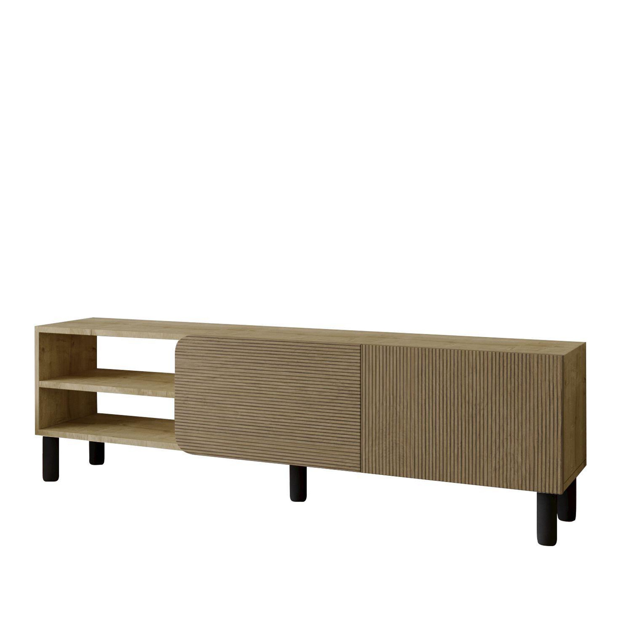 Habitat et Jardin Meuble tv en bois  river  - 150 x 31 x 48 cm - beige