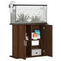 Voir la diapositive 4 : VIDAXL Support pour aquarium chêne marron 81x36x73cm bois d ingénierie