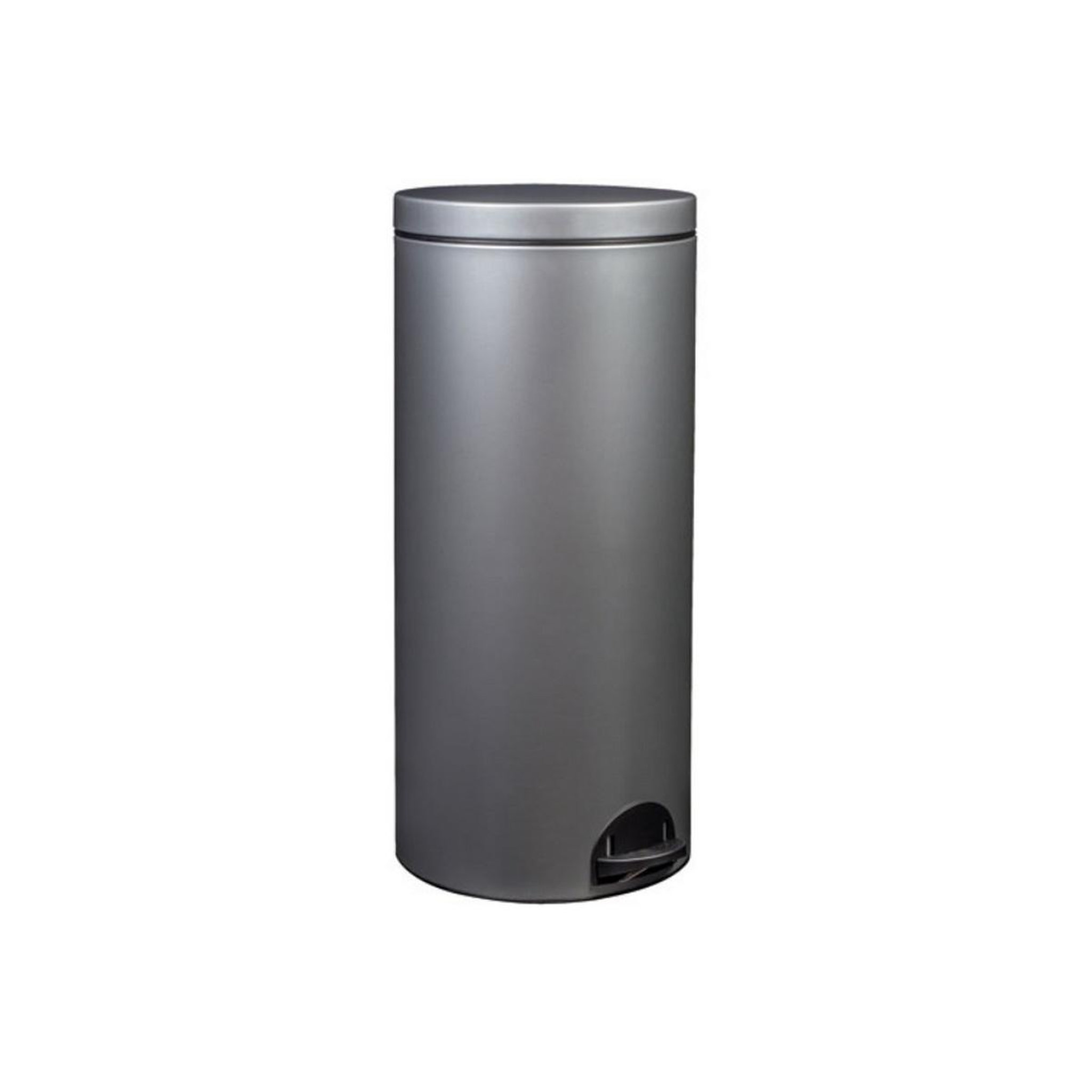 Rossignol Poubelle à pédale 30 l gris - 90231
