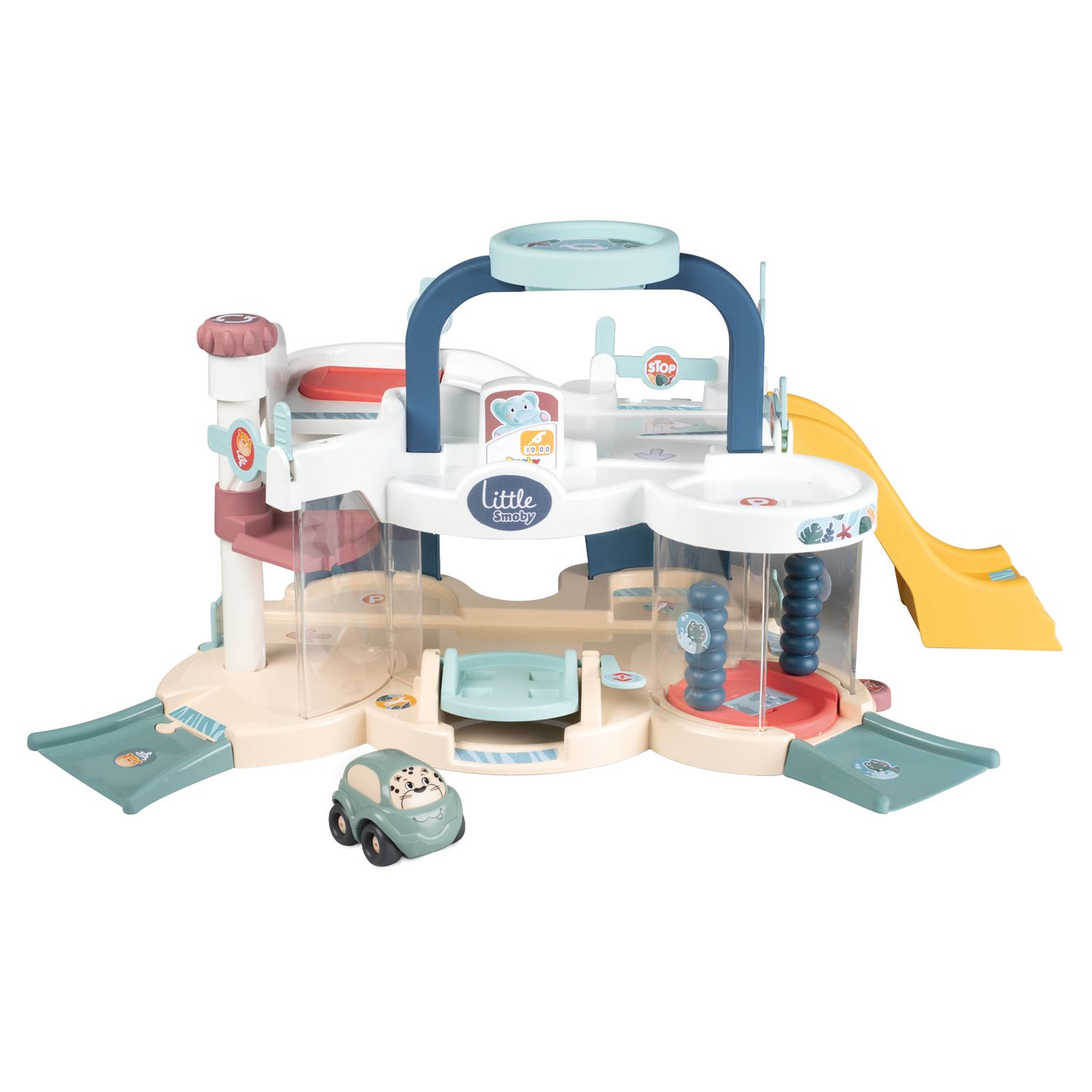Voir la diapositive 2 : SMOBY Premier garage Little Smoby