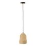 Voir la diapositive 1 : Paris Prix Lampe Suspension en Jonc  Lignes  26cm Naturel