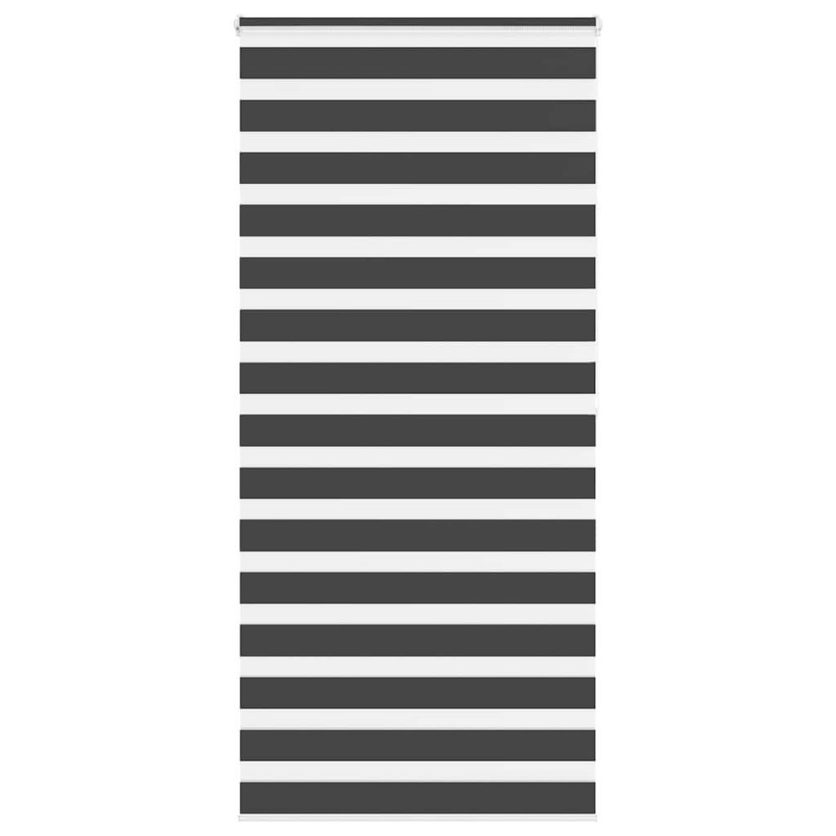 VIDAXL Store zebre noir 100x200 cm largeur du tissu 95,9 cm polyester