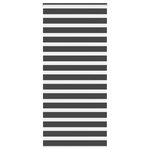 VIDAXL Store zebre noir 100x200 cm largeur du tissu 95,9 cm polyester