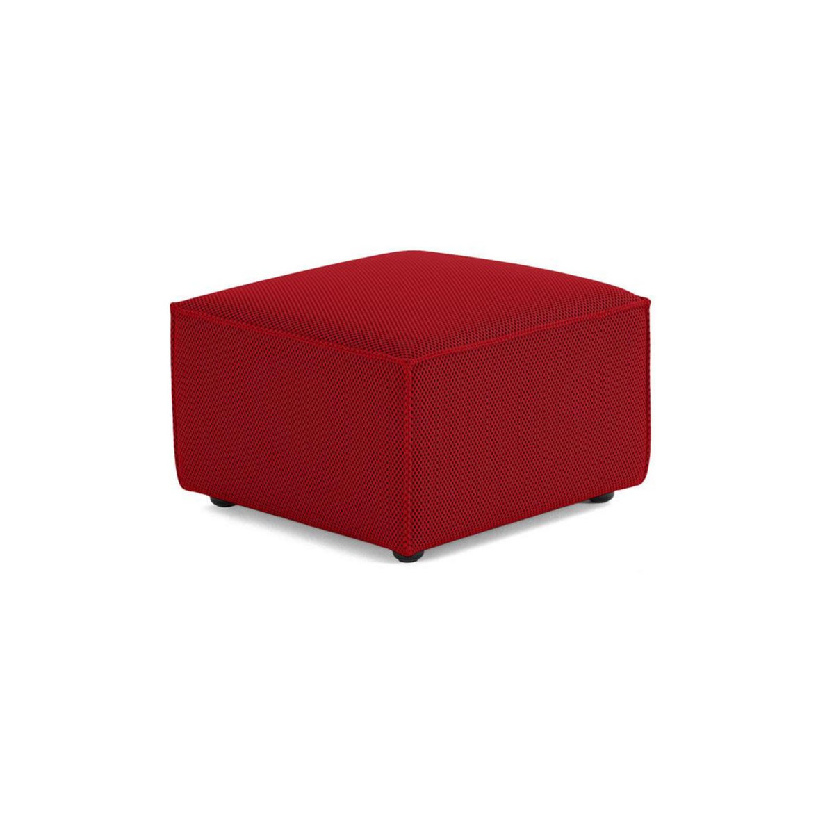 LISA DESIGN Arty - pouf d'appoint - en tissu mailles 3d