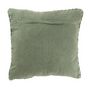 Voir la diapositive 2 : Paris Prix Coussin en Tricot Tressé  Helena  50x50cm Vert