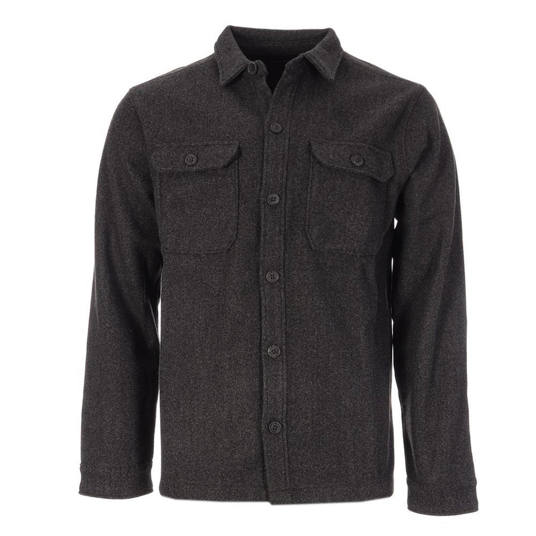 RMS 26 Veste Grise Homme RMS26  Flanelle. Coloris disponibles : Gris