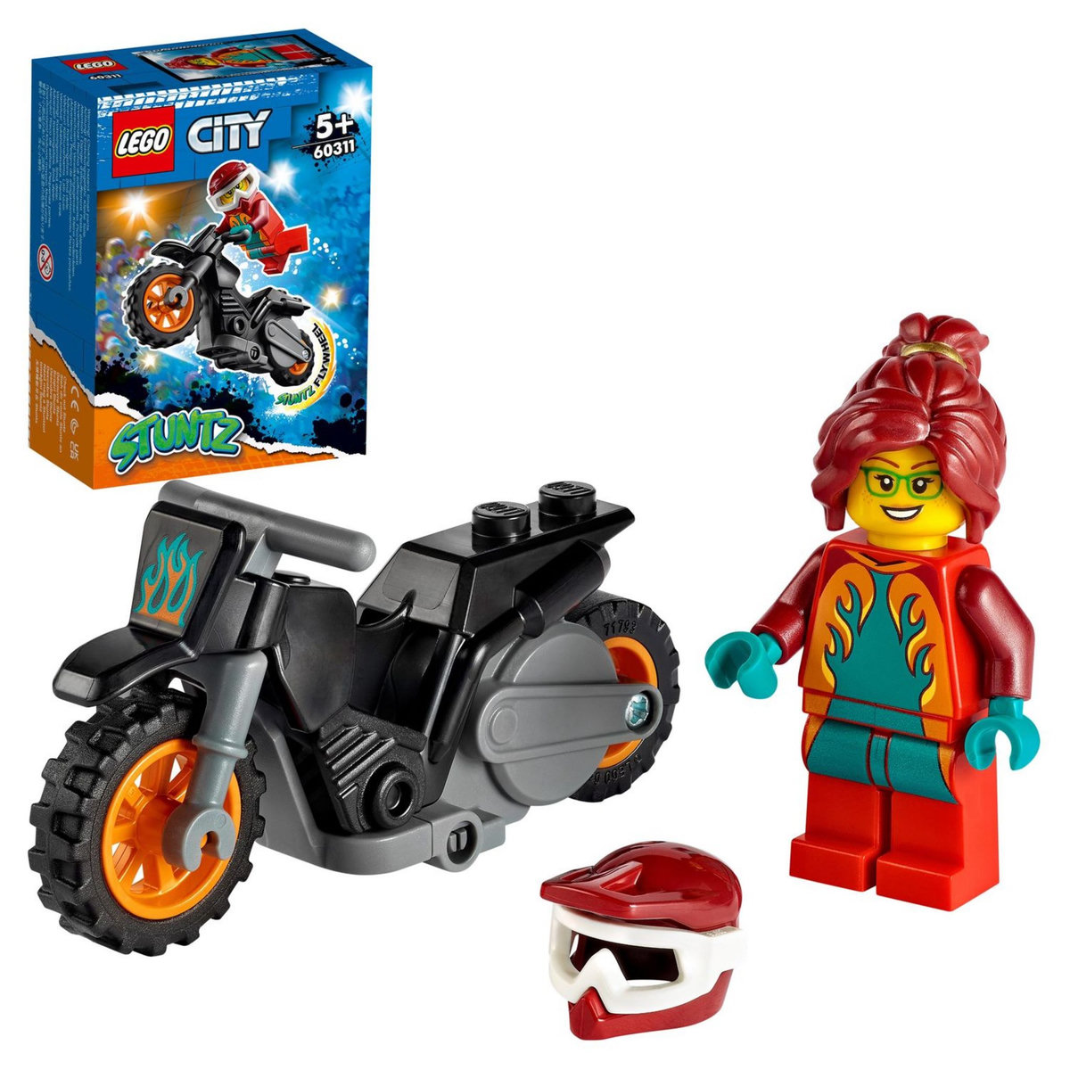 LEGO City 60311 La moto de cascade de Feu