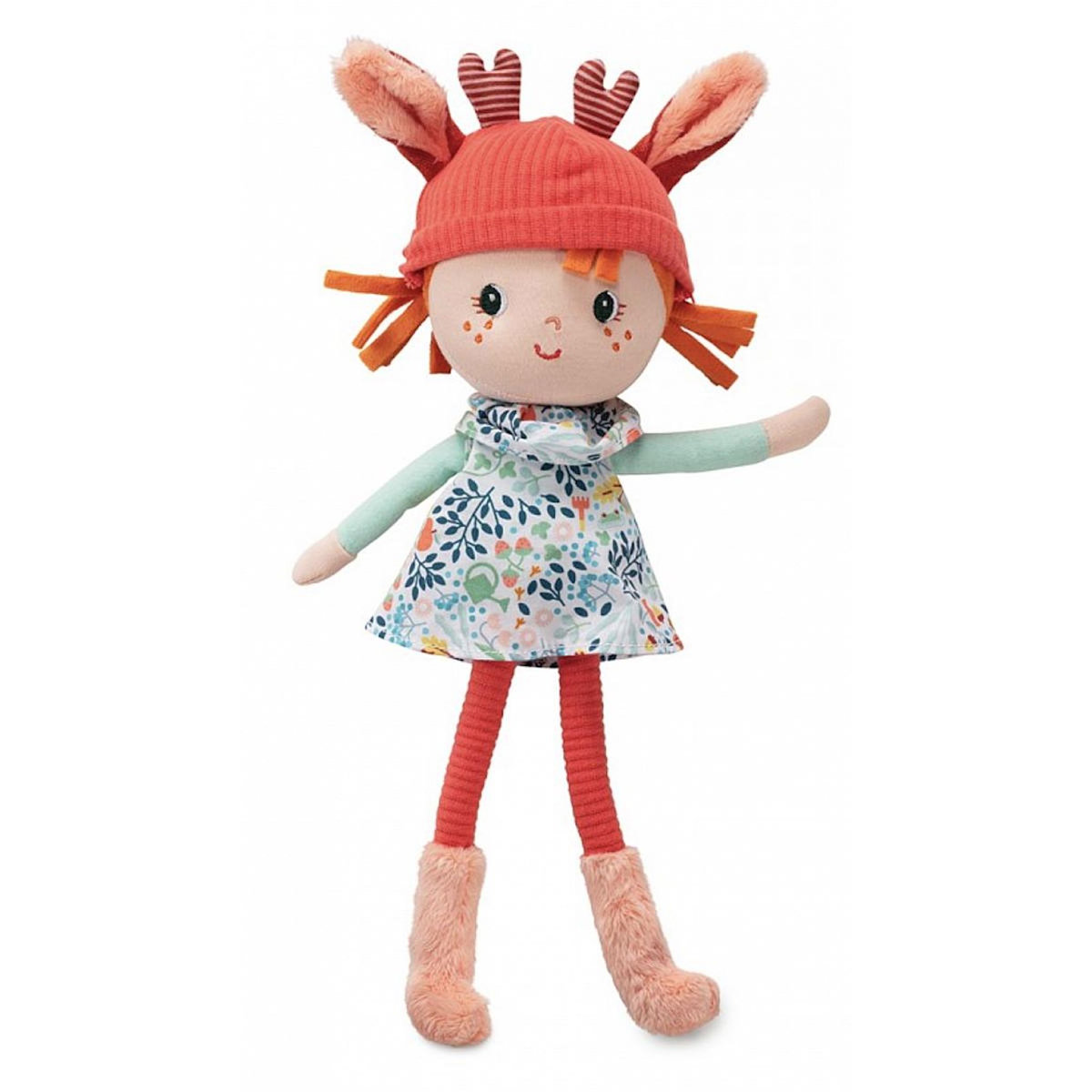 LILLIPUTIENS poupee caline en tissu Stella