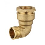 CENTRALE BRICO Coude M3/4 à compression laiton D.25 pour tube en polyéthylène