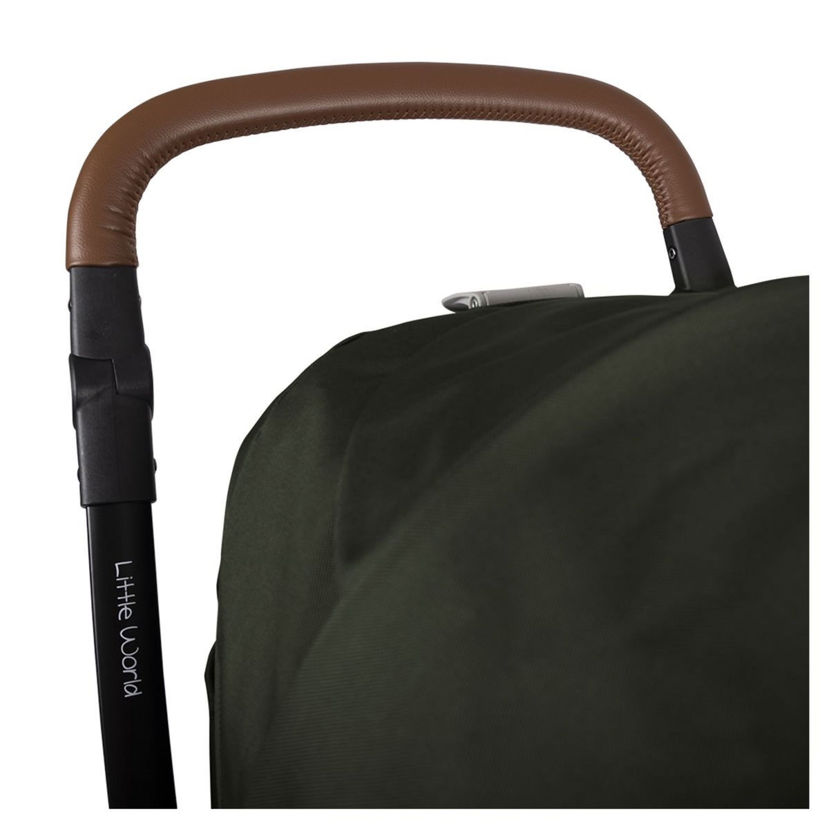 LITTLE WORLD Poussette combinée 3 en 1 City Walker kaki