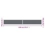 Voir la diapositive 6 : VIDAXL Auvent lateral retractable Anthracite 160x1200 cm