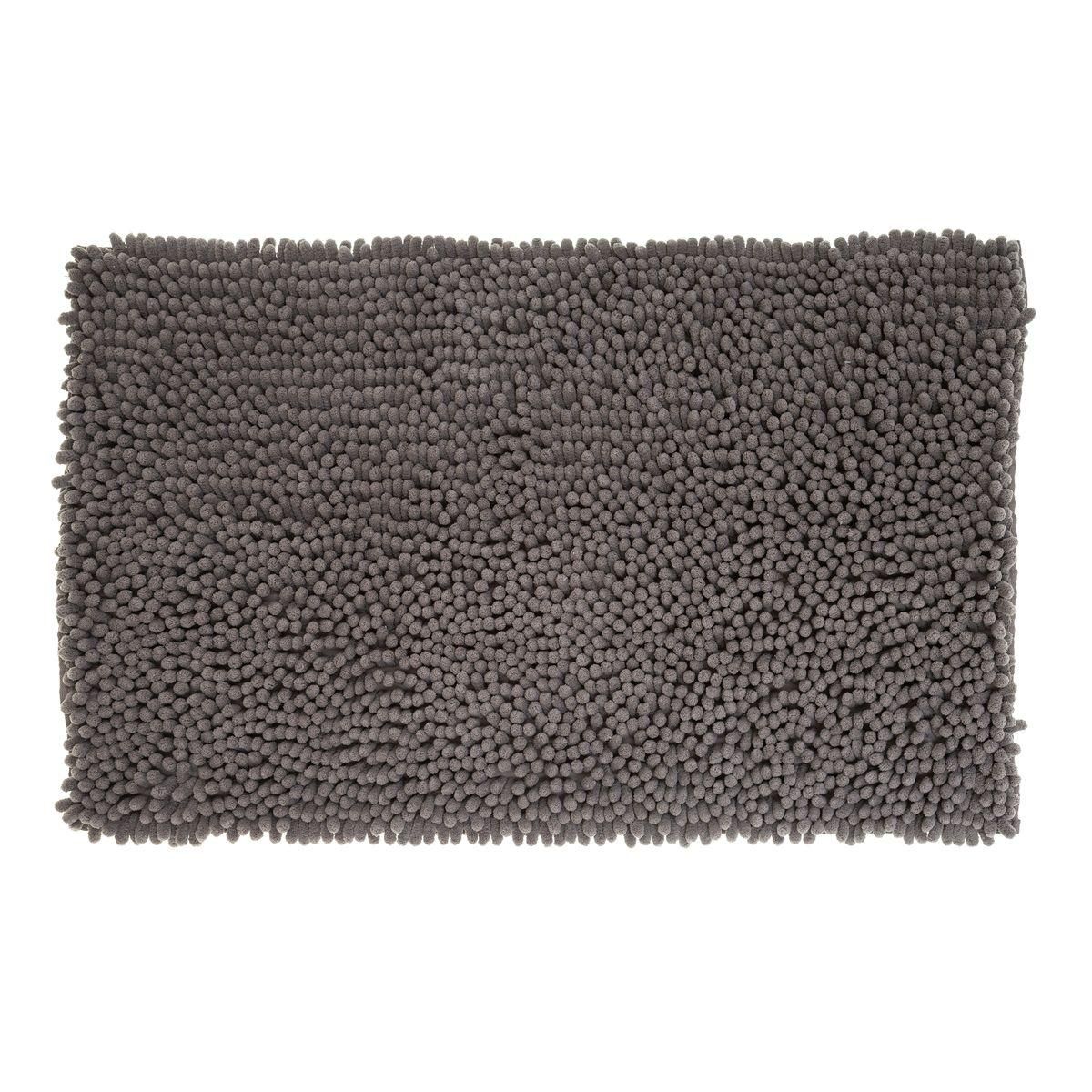Tapis de bain uni maxi chenille 