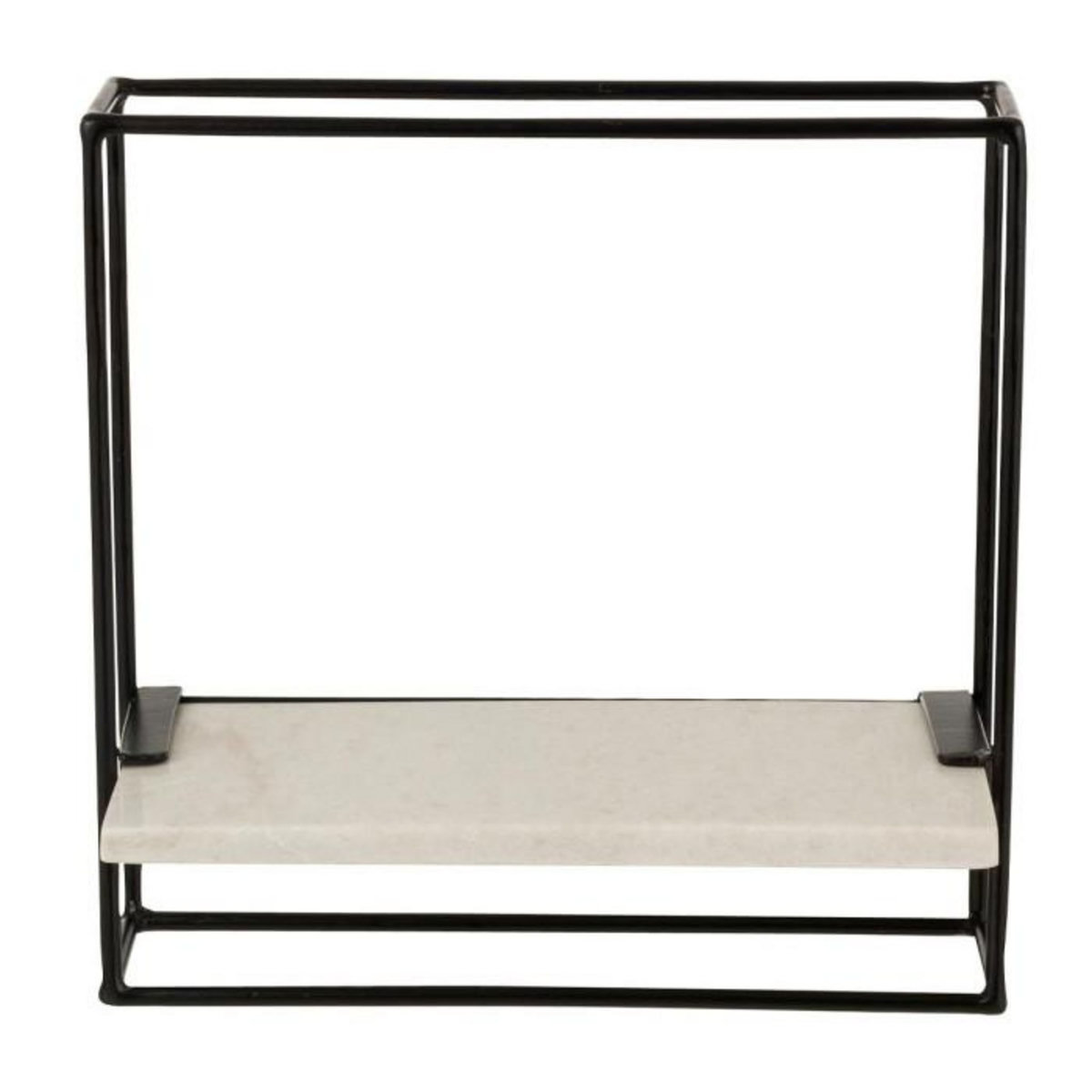 Paris Prix Étagère Murale  1 Plateau  35cm Noir & Blanc