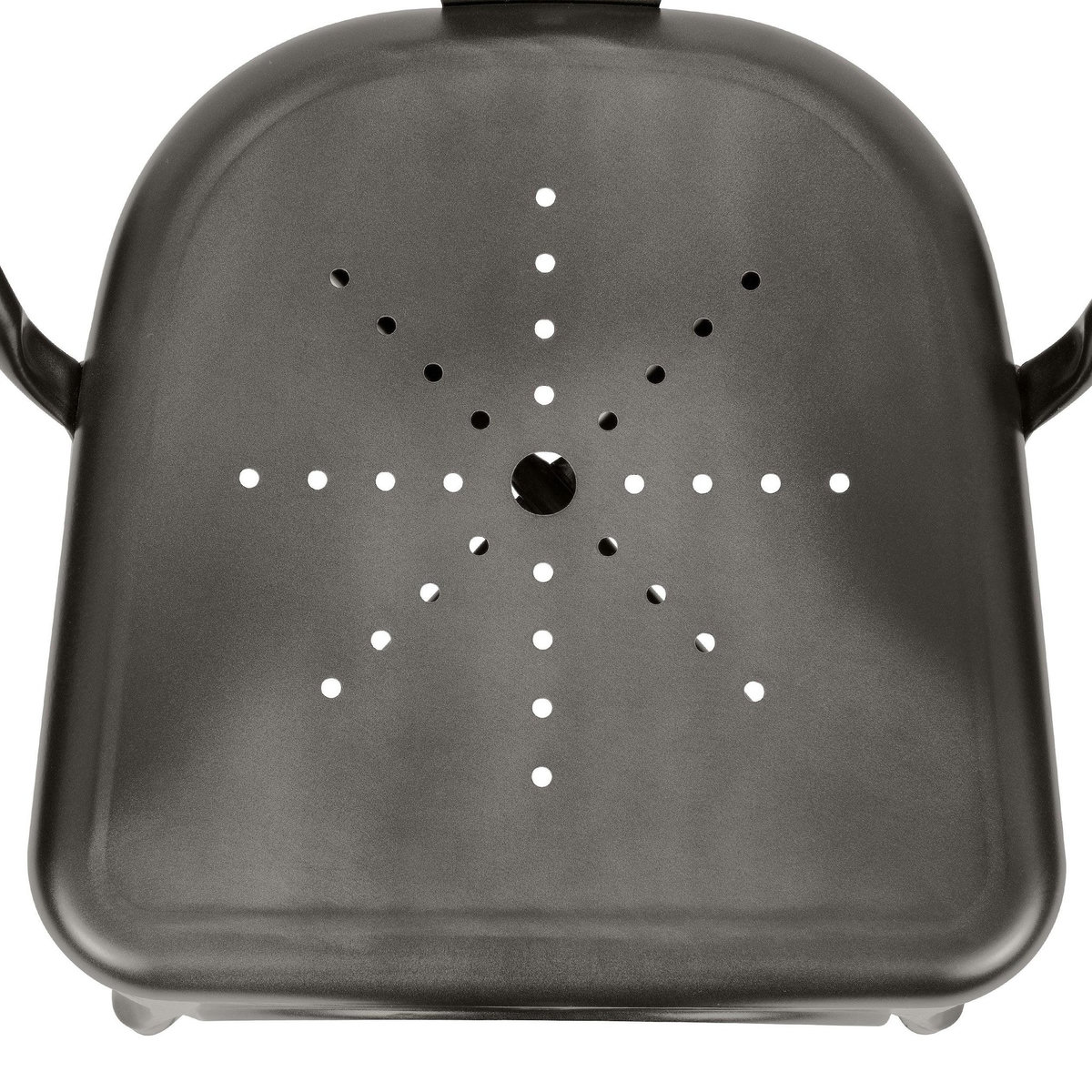 Rendez vous déco Lot de 2 chaises en métal chromé - Indus