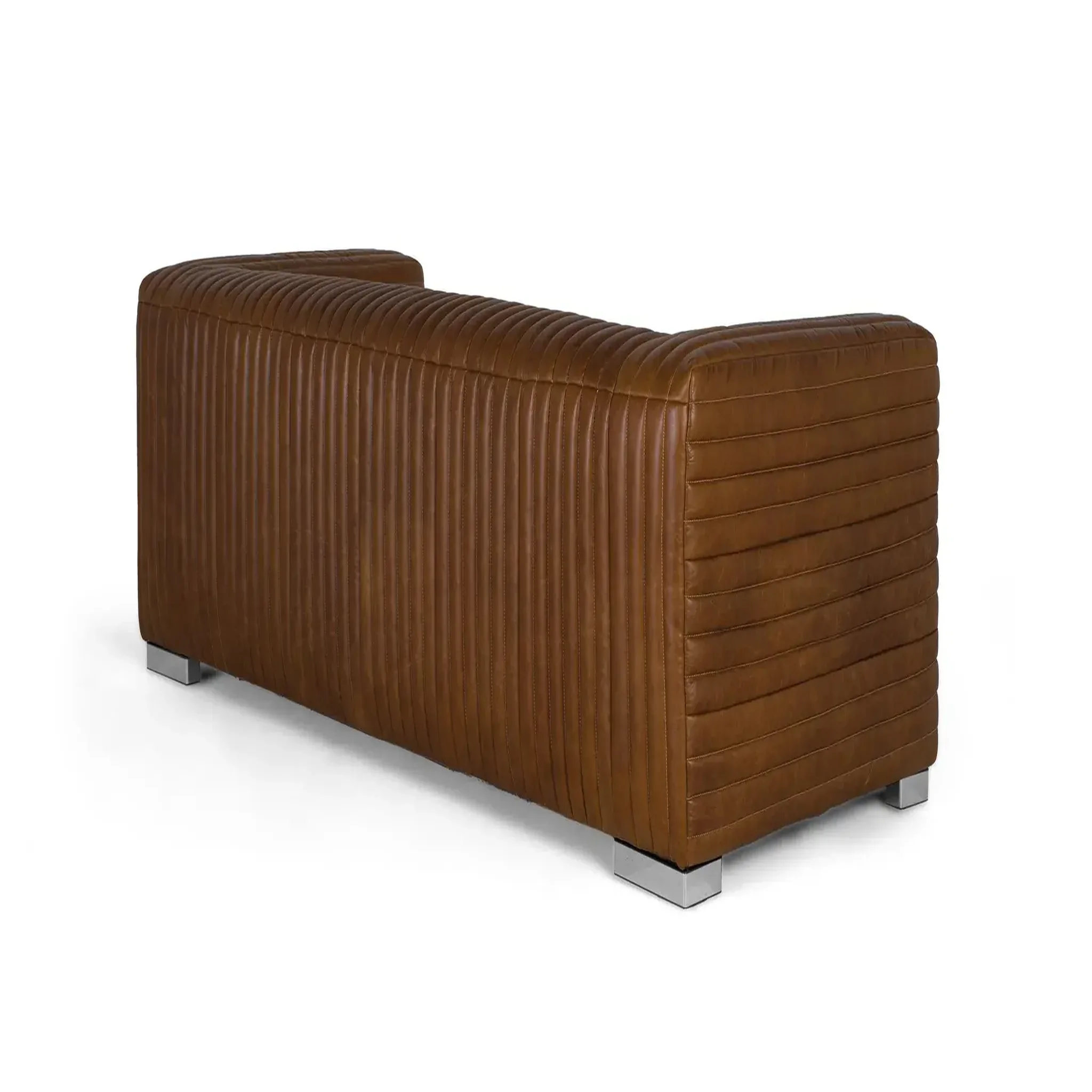 Voir la diapositive 2 : GINER Y COLOMER SL Canapé en cuir 220cm style contemporain moderne