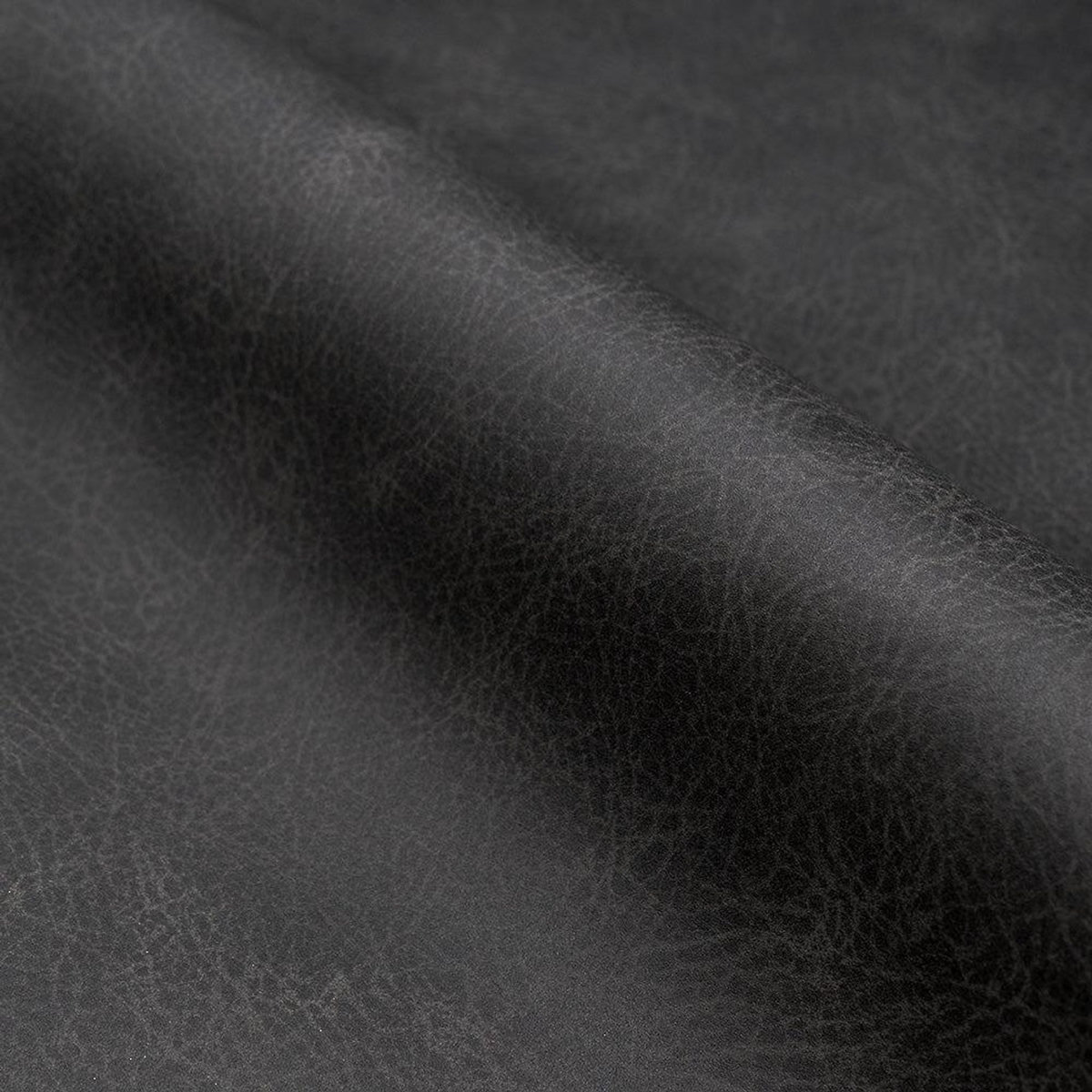 Rendez vous déco Lot de 2 chaises de bar grises/noires en cuir synthétique 75.5 cm - Texas