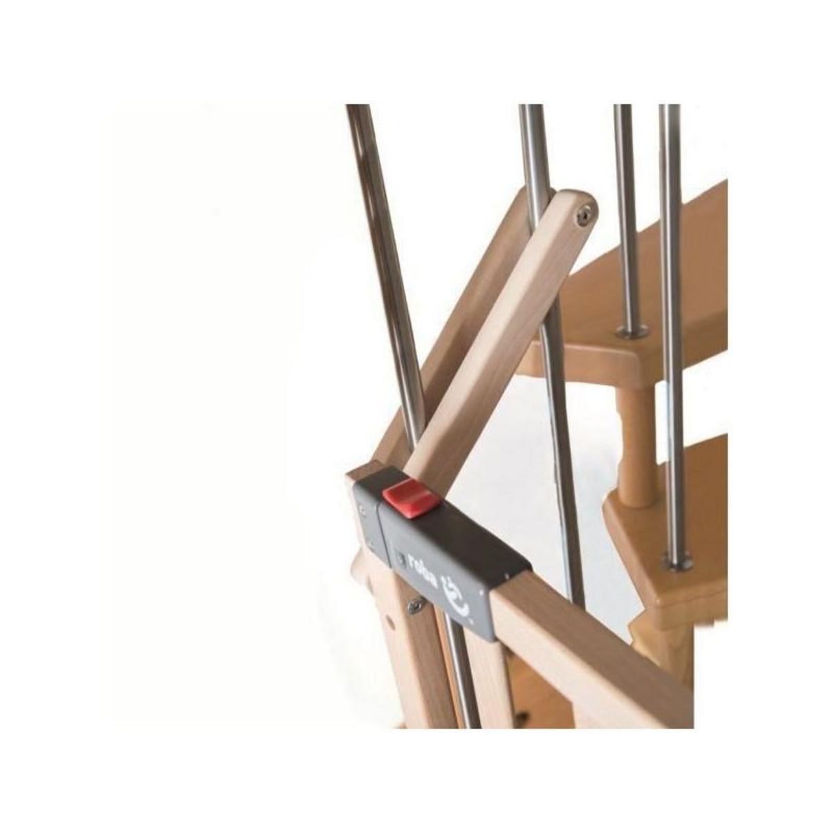 Roba Barriere de Sécurité Bébé pour Escalier Safety Up - ROBA - Largeur de 93.5 a 120.5 cm