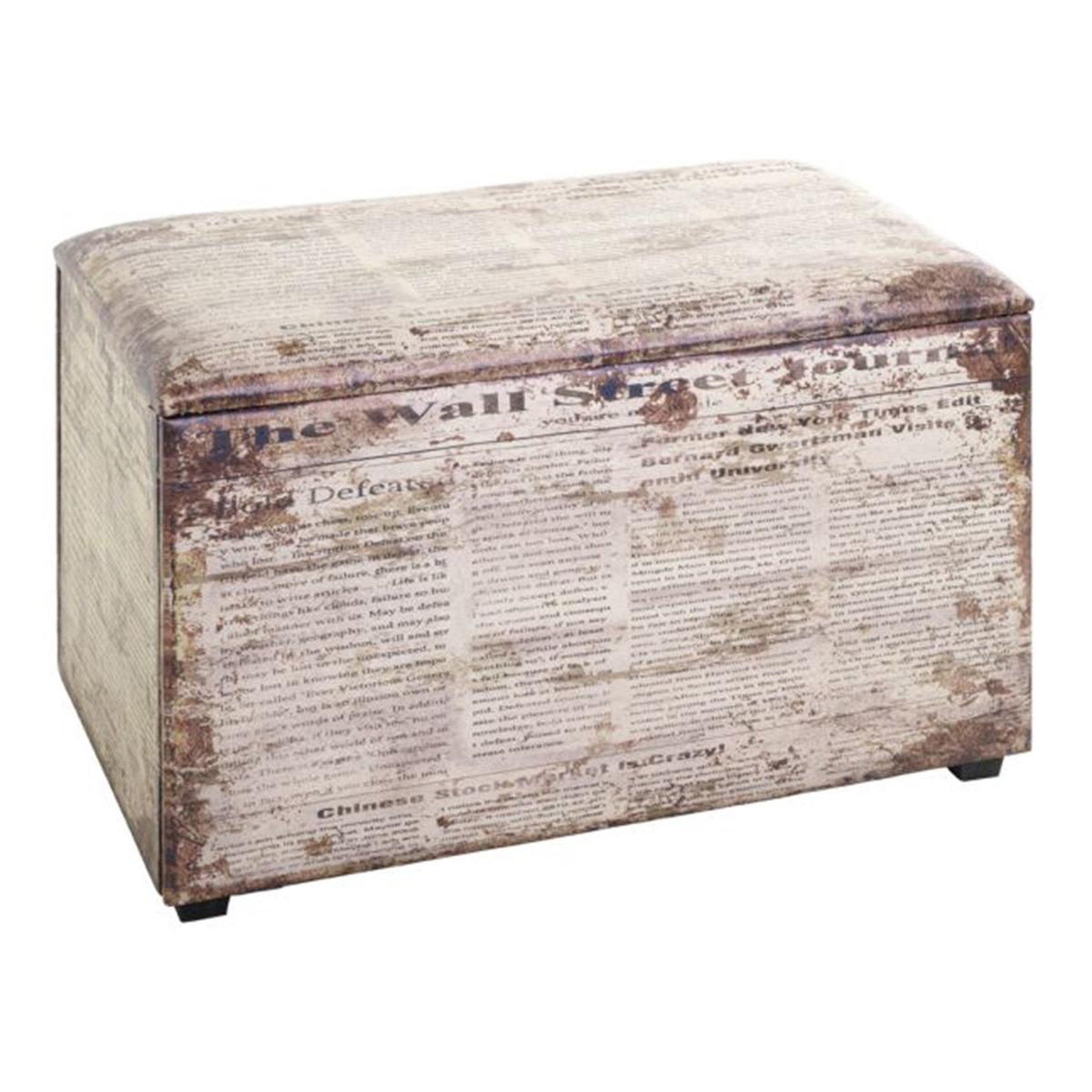 Paris Prix Coffre de Rangement Vintage  Era  65cm Naturel