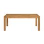 Voir la diapositive 5 : Table chêne rectangulaire NATHAN L180cm