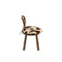 Voir la diapositive 2 : Paris Prix Chaise Enfant Design  Oreille Vache  58cm Naturel