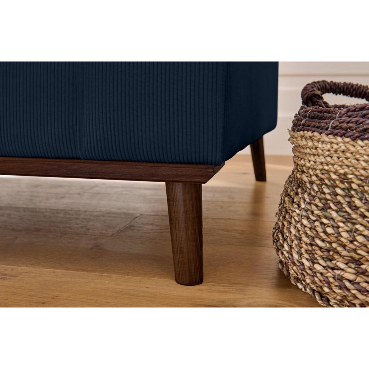 LISA DESIGN Albane - canapé 3 places - en velours côtelé