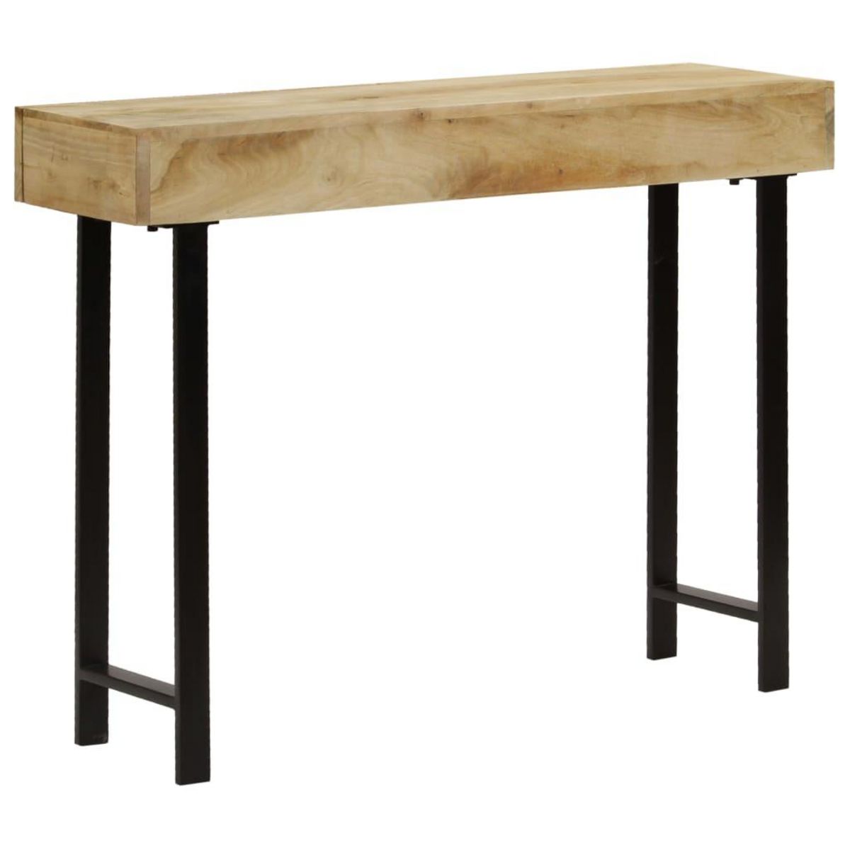VIDAXL Table console Bois de manguier massif 102x30x79 cm