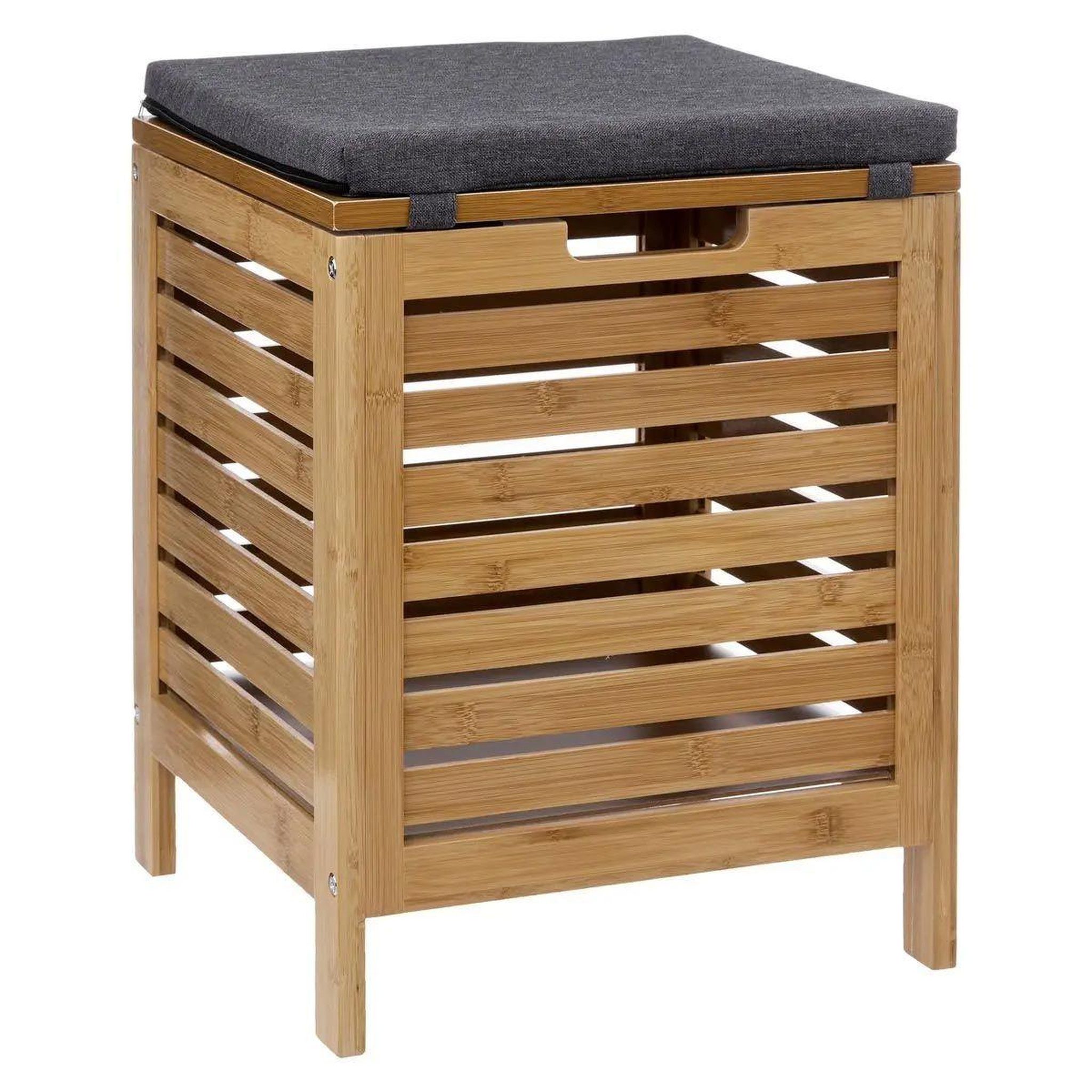 FIVE Banc & coffre de rangement  bambou  35l naturel