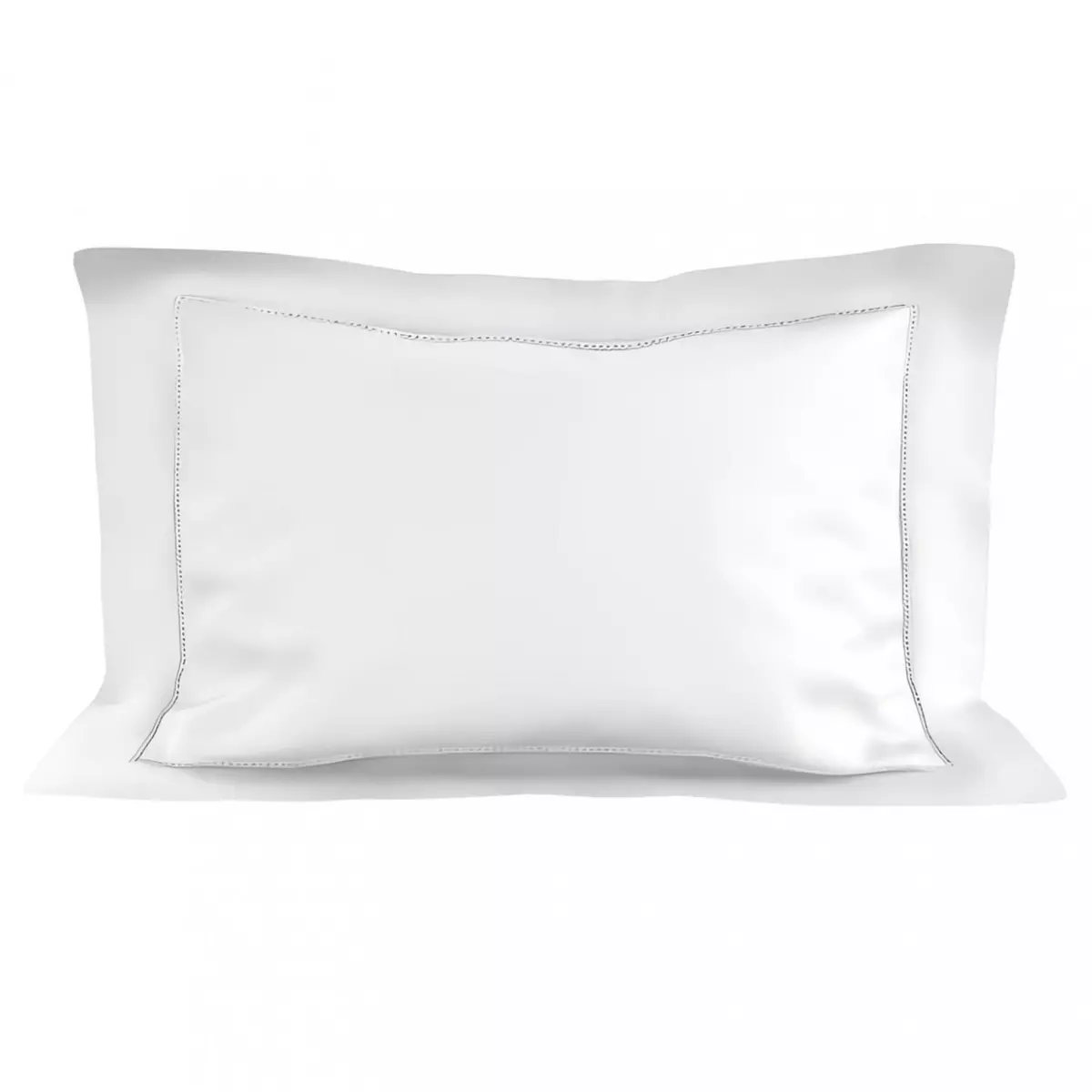 SOLEIL D'OCRE Taie d'oreiller en coton 50x75 cm PERCALE blanc, par Soleil d'ocre