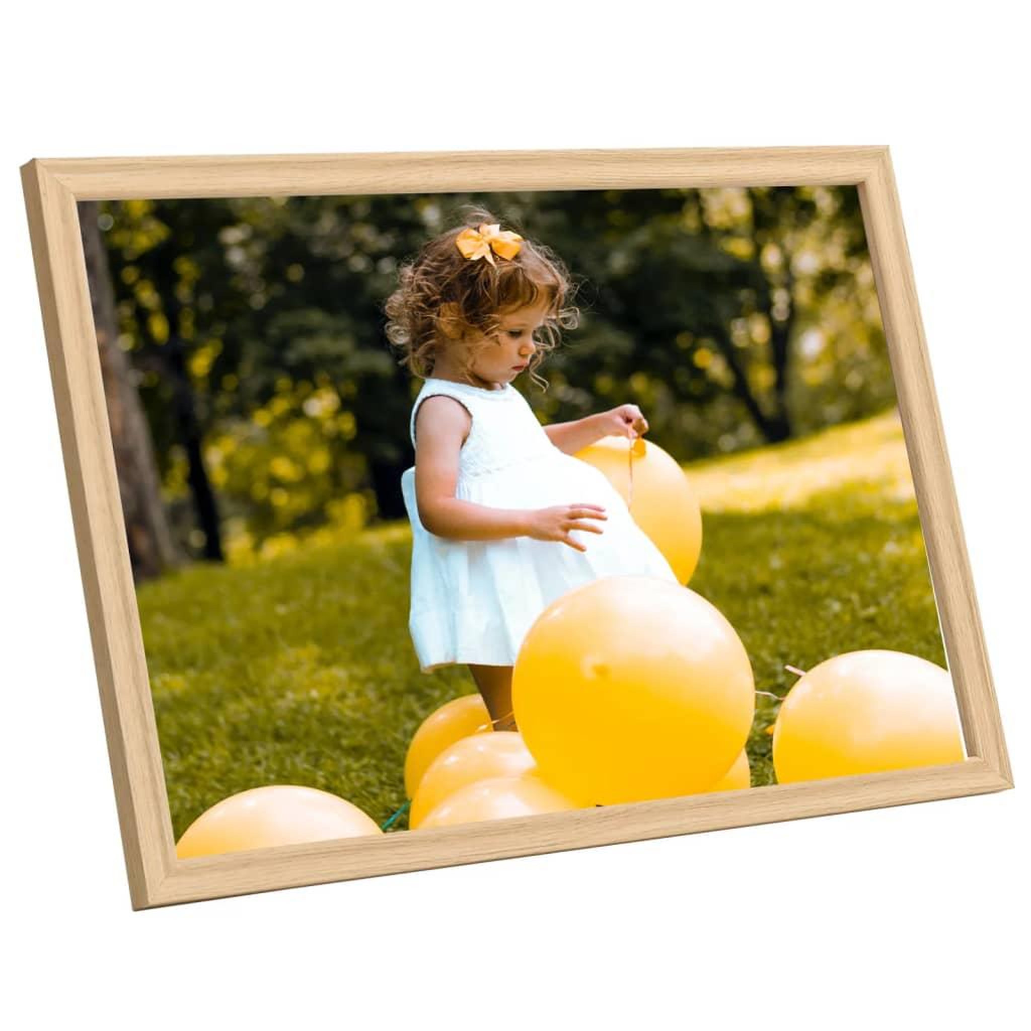 Voir la diapositive 4 : VIDAXL Collage de cadres photo 5 pcs de mur table Chene clair 70x90 cm