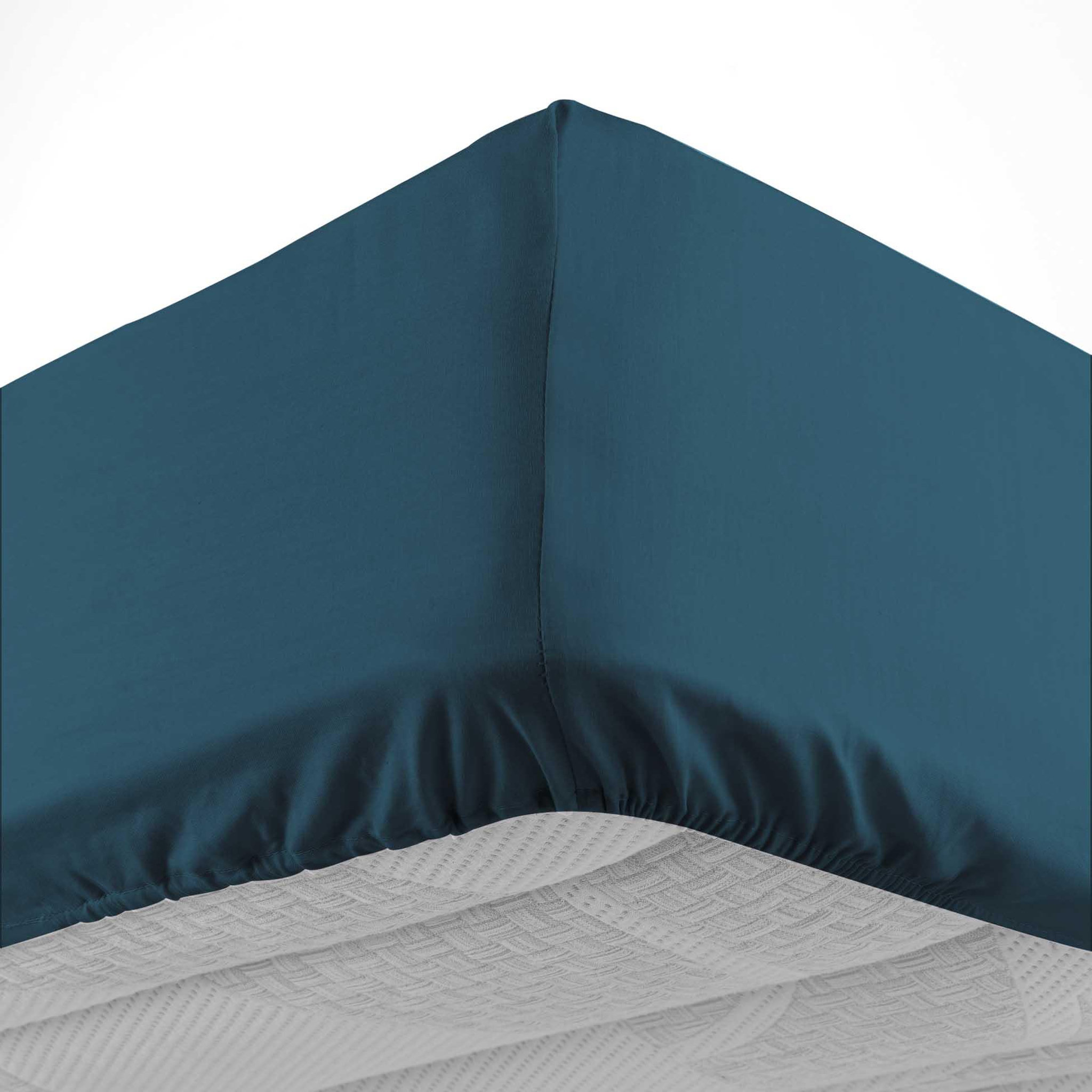 Voir la diapositive 4 : Eden Drap housse en coton line design et moderne