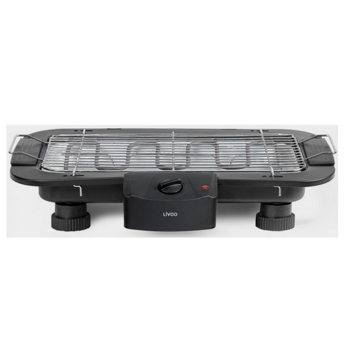 LIVOO Barbecue électrique sur pieds 2200w noir - DOM506