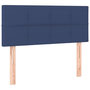 Voir la diapositive 4 : VIDAXL Tete de lit a LED Bleu 90x5x78/88 cm Tissu