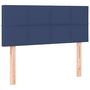 Voir la diapositive 4 : VIDAXL Tete de lit a LED Bleu 90x5x78/88 cm Tissu