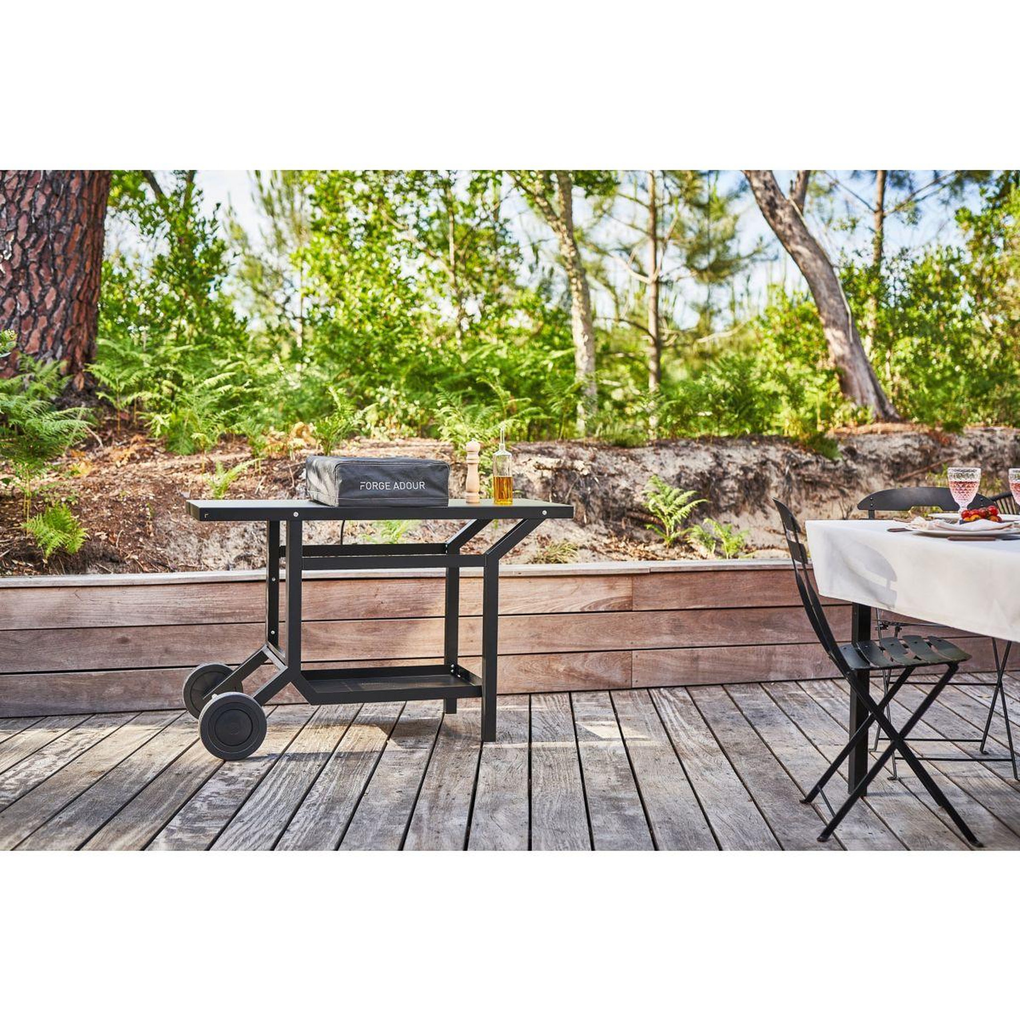 Voir la diapositive 2 : FORGE ADOUR Housse plancha H 350