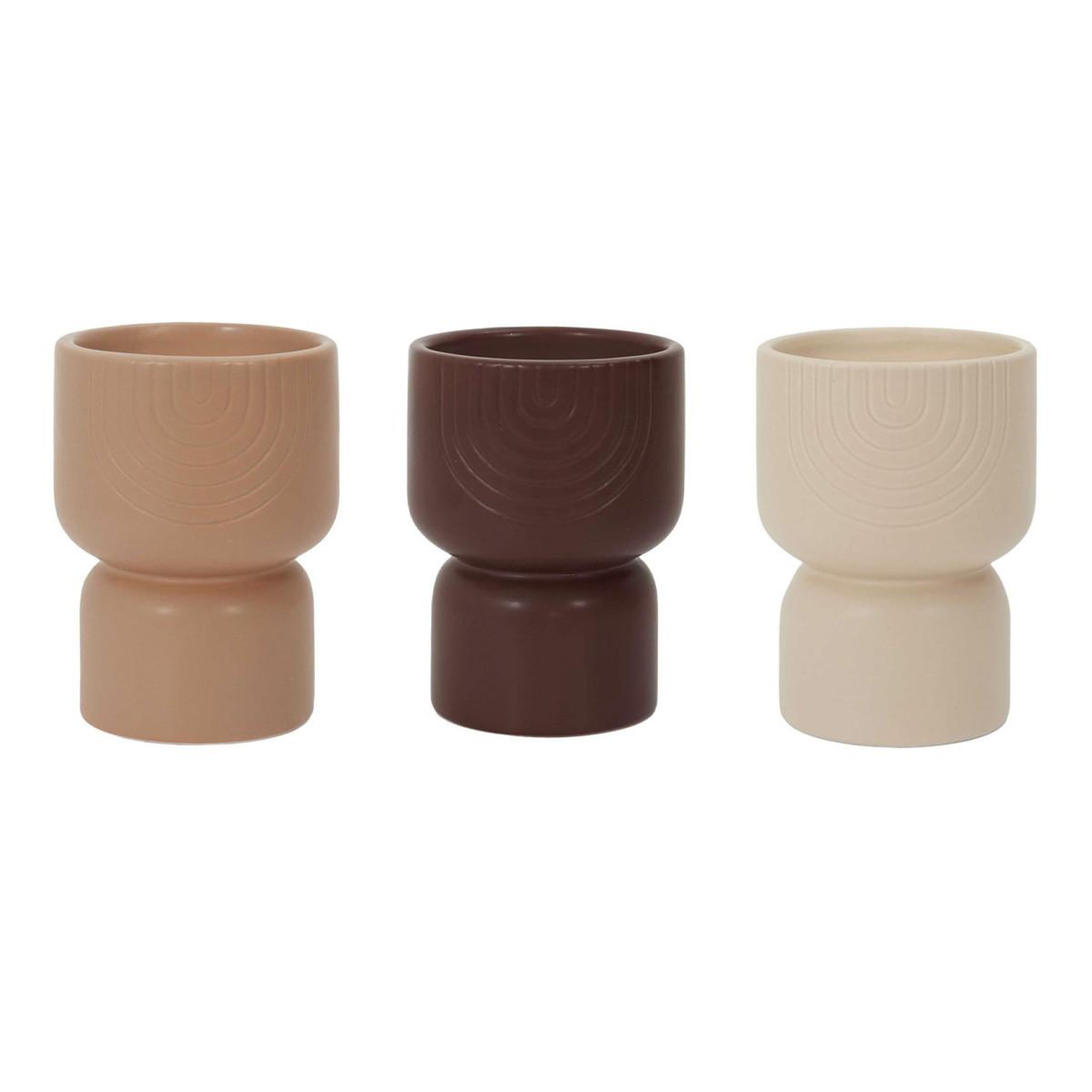 The Home Deco Factory Lot de 3 bougies parfumées  sahana  170g multicolore