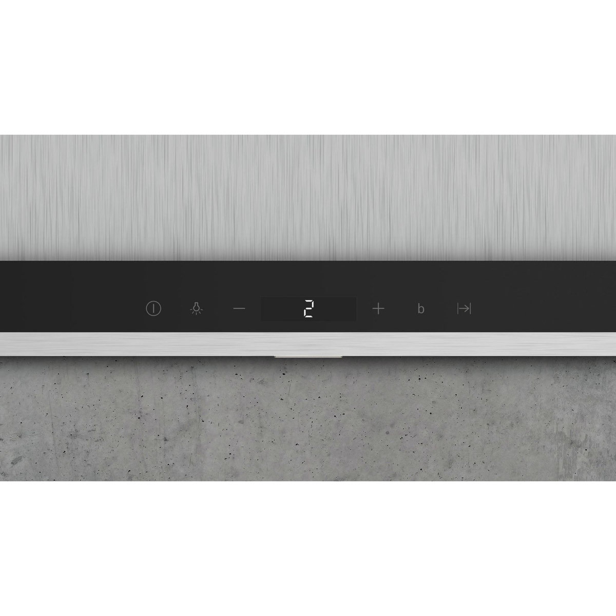 Siemens Hotte décorative murale 90cm 55db 843m3/h inox - lc98bip50