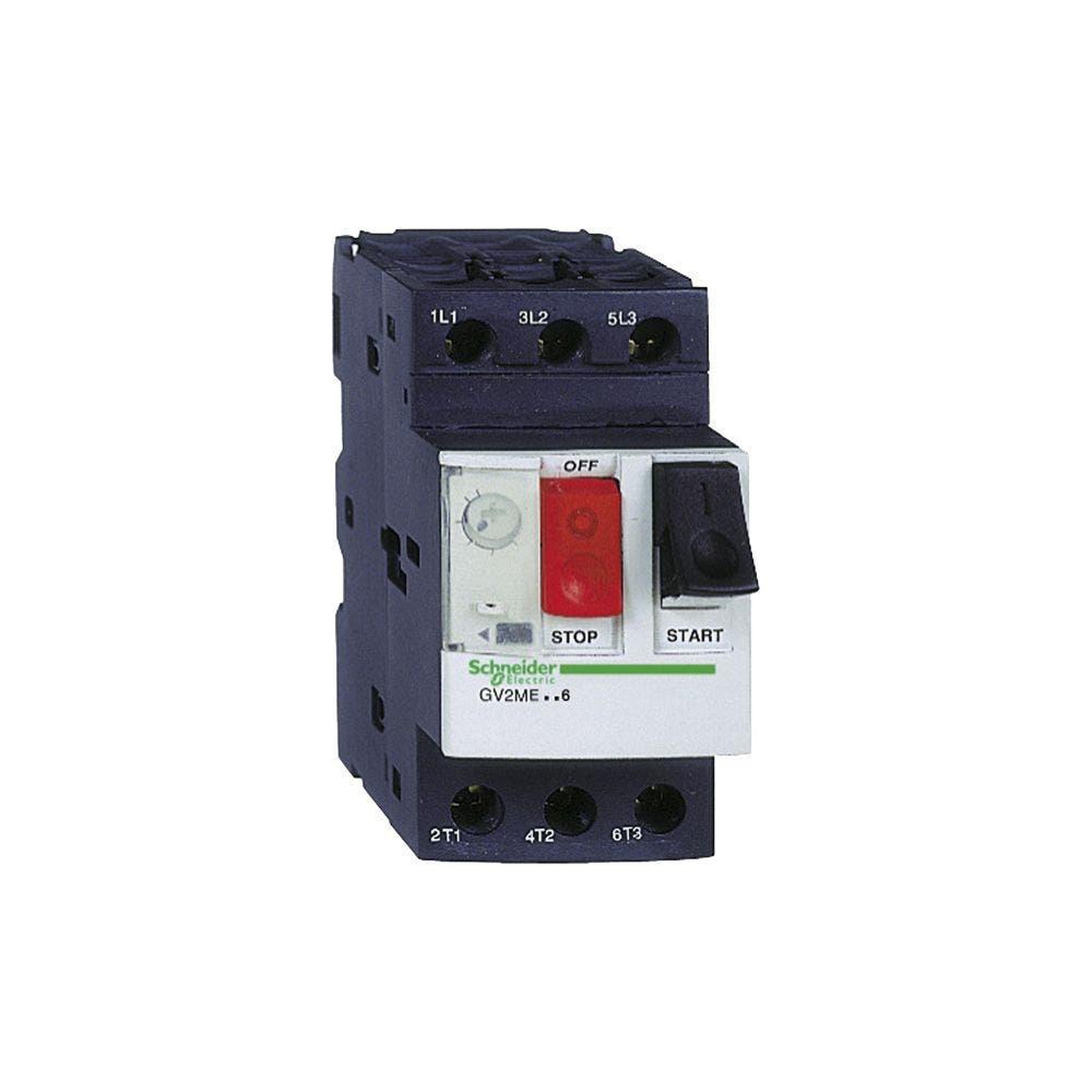 Schneider Electric Disjoncteur magnétothermique 6,3a 3p courbe d 400v