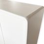 Voir la diapositive 6 : Paris Prix Buffet 2 Portes Design  Alphonse  85cm Blanc