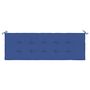 Voir la diapositive 4 : VIDAXL Coussin de banc de jardin bleu royal 150x50x3 cm tissu oxford